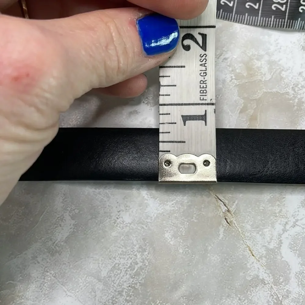 Vintage Y2K Fossil leather belt